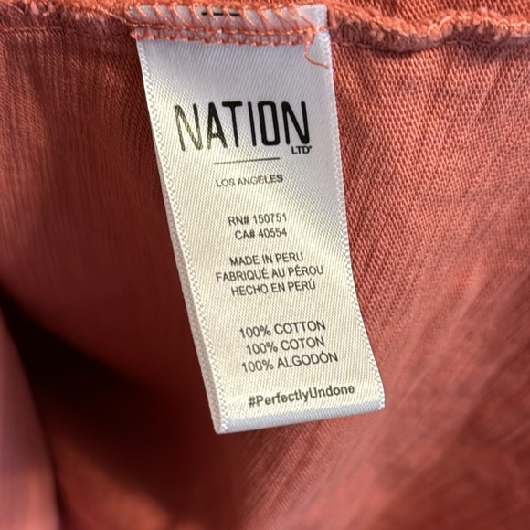 Nation Ltd. Vicky Flutter Sleeve Tee - Picture 8 of 8